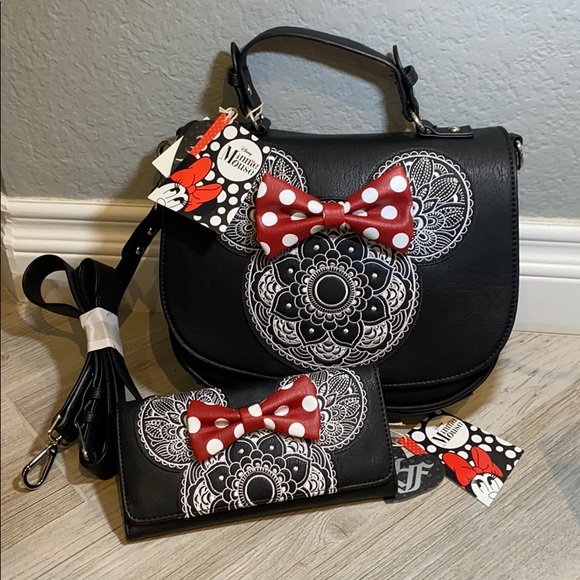 disney purse and wallet set